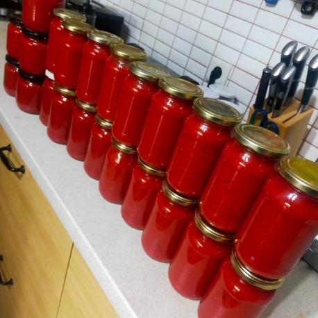 Acı Sos - 400 ml Cam Kavanozda