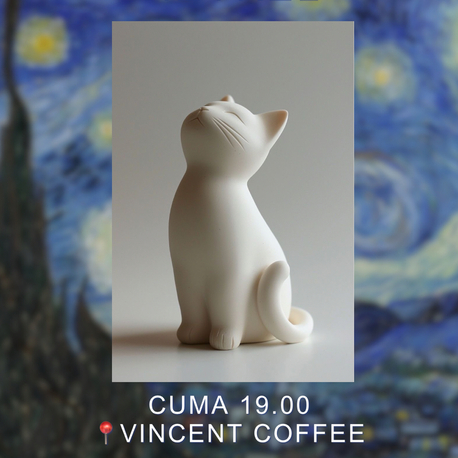 12 HAZİRAN CUMA 19.00 HEYKEL /VINCENT COFFEE