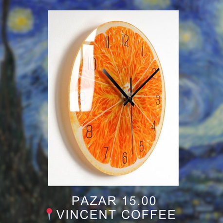 14 HAZİRAN PAZAR 15.00 SAAT BOYAMA /VINCENT COFFEE