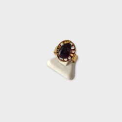 Vintage Mor Tasli Yuzuk