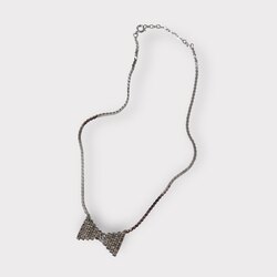 Vintage Tasli Fiyonk Kolye