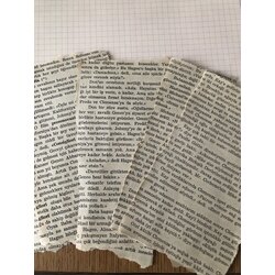 Eski kitap sayfası 