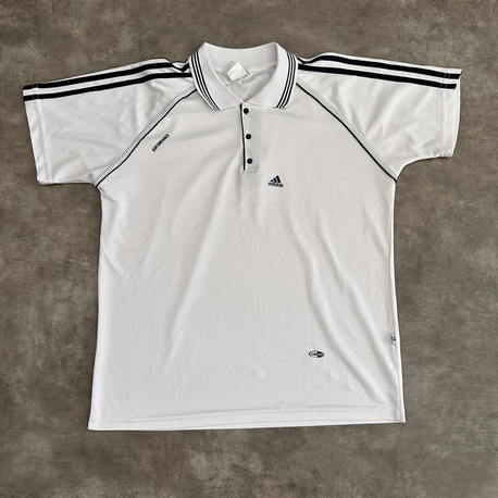 Adidas Orijinal Polo Yaka Spor Tişört (XL)