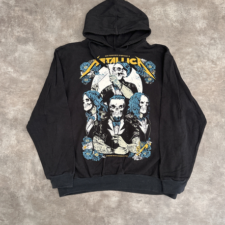 Metallica Vintage Kapüşonlu Sweatshirt (M)