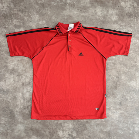Adidas Orijinal Polo Yaka Spor Tişört (XXL)