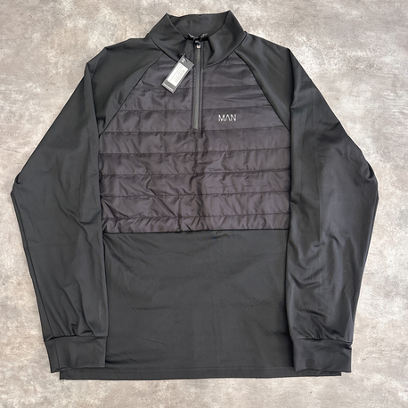 BoohooMAN Etiketli Hibrit Sweatshirt (XXL)