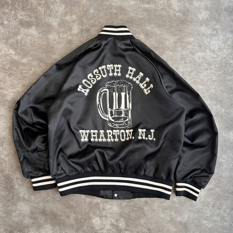 Vintage Kossuth Hall Wharton Kolej Ceket (L)