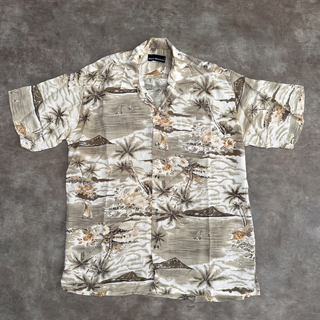 Vintage Oldschool Hawaii Gömlek (L)