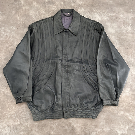 Orijinal Oversize Deri Ceket (XL)