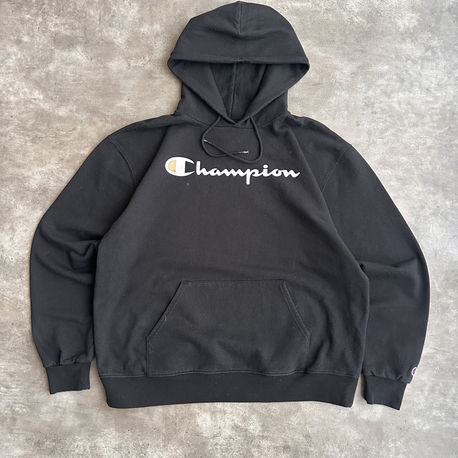 Vintage Champion Big Logo Hoodie  (M)