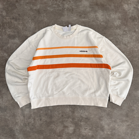 Adidas Orijinal Women Crop Sweat (L)