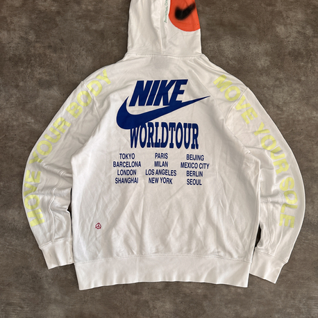 Nike World Tour Özel Tasarım Sweatshirt (XL)