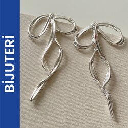 Fiyonk Küpe Silver