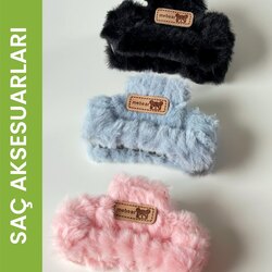 Peluş Kıskaçlı Toka