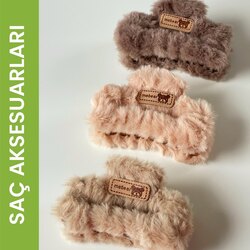 Peluş Kıskaçlı Toka