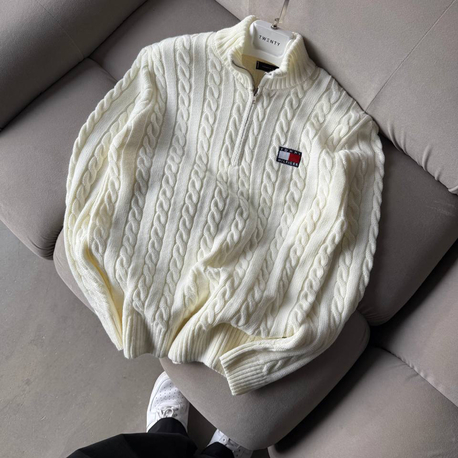 TOMMY ZİP YAKA