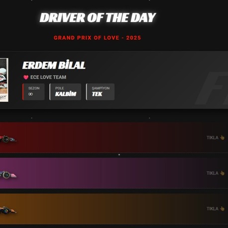 Formula1 web sitesi
