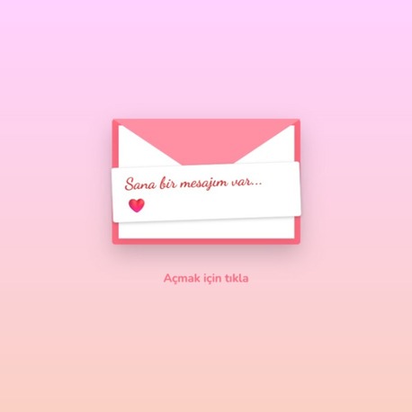 Kişiye Özel Özür Dilerim Web Sitesi