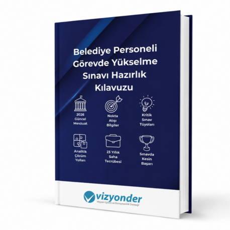 Belediye Personeli Görevde Yükselme Sınavı Hazırlık Kılavuzu