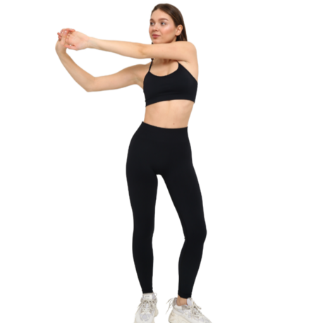 Active Spor Tayt Takım Siyah
