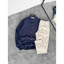 Oversize Gabardin Pantolon 