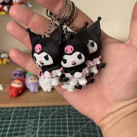 Kuromi Anahtarlık