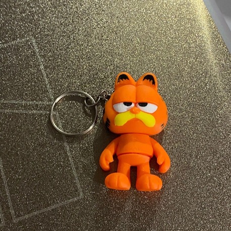 Garfield hareketli anahtarlık