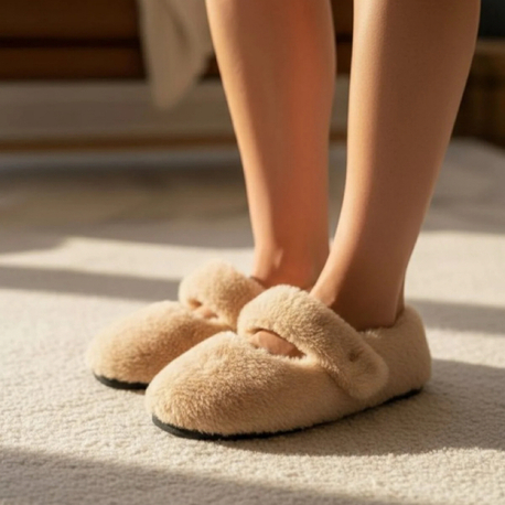 Yumuşak Peluş Ev Terliği –  Konforlu ve Şık Tasarım
