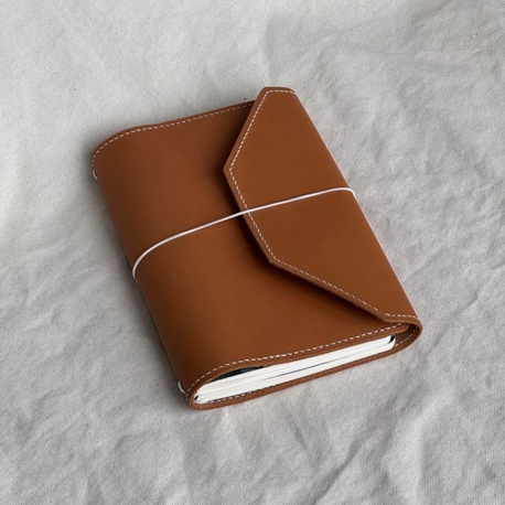 Custom A5 Trifold Leather Journal