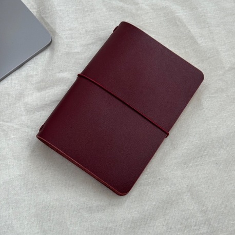 A6 Bifold Leather journal