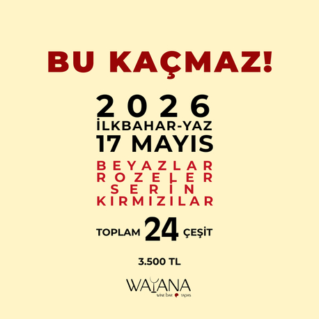 WAYANA 2026 İlkbahar-Yaz Bilet