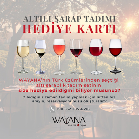 Altılı Şarap Tadım Seti
