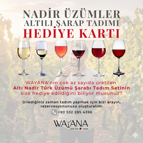 Nadir Üzümler Altılı Şarap Tadım Seti