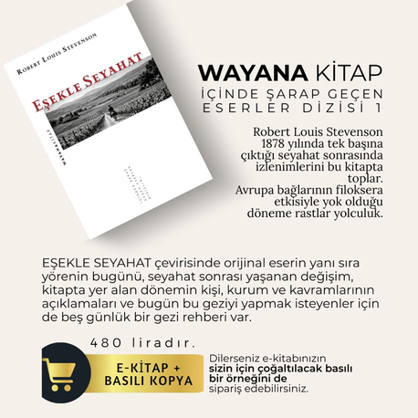 Eşekle Seyahat – E-Kitap + Basılı Kopya 