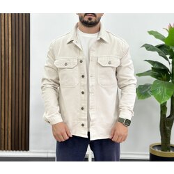 Denim Ceket -krem 