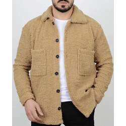 Kahve Peluş Ceket