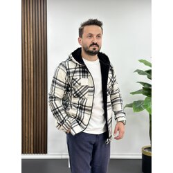 Kürklü Oduncu Gömlek Ceket 