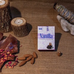 Darshan International Vanilla (vanilya) Geri Akış (back Flow) Tütsü 10 Adet