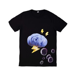 Baskılı Oversize Tshirt