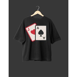 Baskılı Oversize Tshirt