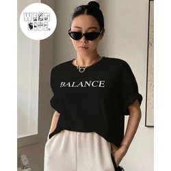 West Side TR BALANCE Baskılı Bol Kesim NEW TREND T-Shirt