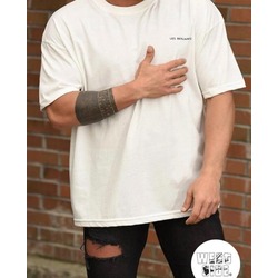 West Side TR LES BENJAMİNS baskılı bol kesim UNİSEX T-Shirt