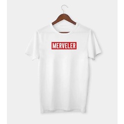 West Side TR Merveler baskılı bol kesim T-Shirt