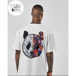 West Side TR PANDA baskılı bol kesim UNİSEX T-Shirt