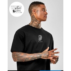 West Side TR PLATO Baskılı Bol Kesim NEW TREND UNİSEX T-Shirt