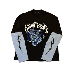 HEARTBREAK LONG SLEEVE SWEATSHİRT 