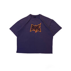 BATFANGS NAKIŞ DETAY ASİT YIKAMALI OVERSİZE T SHİRT 