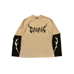 SAVAGE LONG SLEEVE SWEATSHİRT