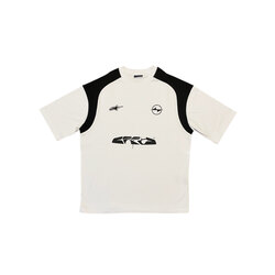 WHİTE JERSEY OVERSİZE T SHİRT 