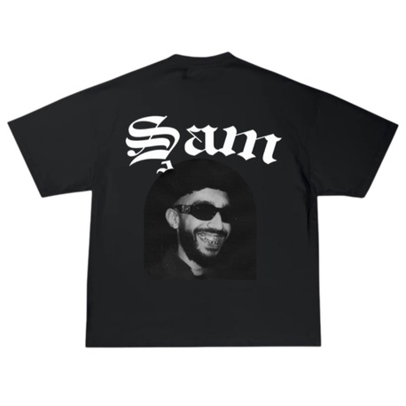 Şam Ön Arka Baskı Tshirt
